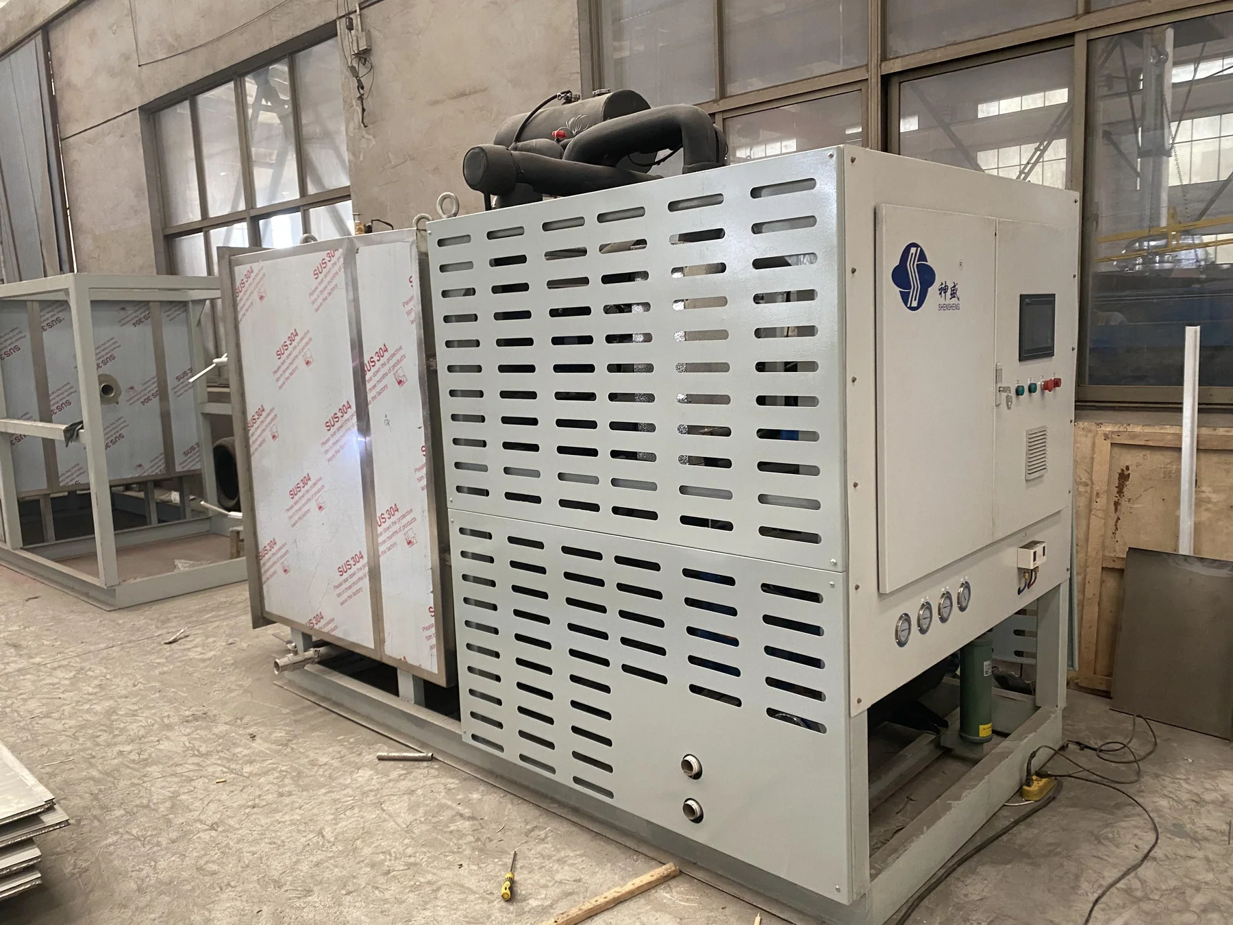 SHENSHENG project equipment at factory completion